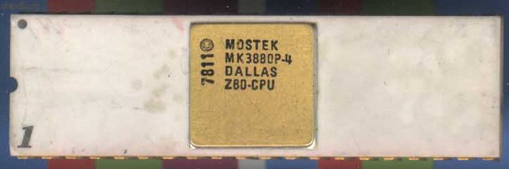 Mostek MK3880P-4 white ceramic