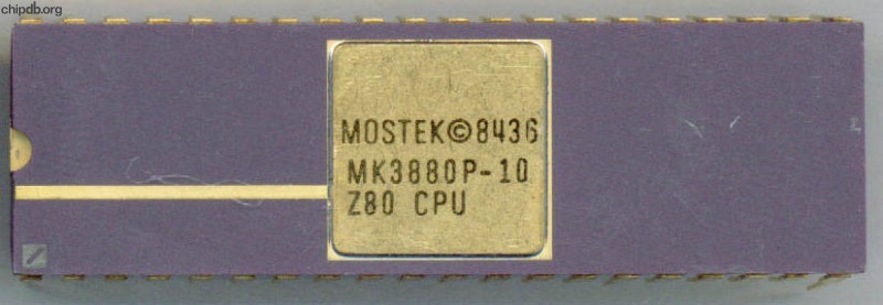 Mostek MK3880P-10 Z80 CPU