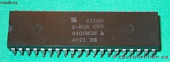 Zilog Z80A 8400W2N