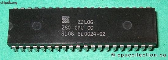 Zilog Z80CPU CC