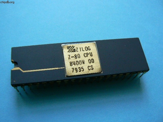Zilog  Z80 CPU 8400W (CDIP)