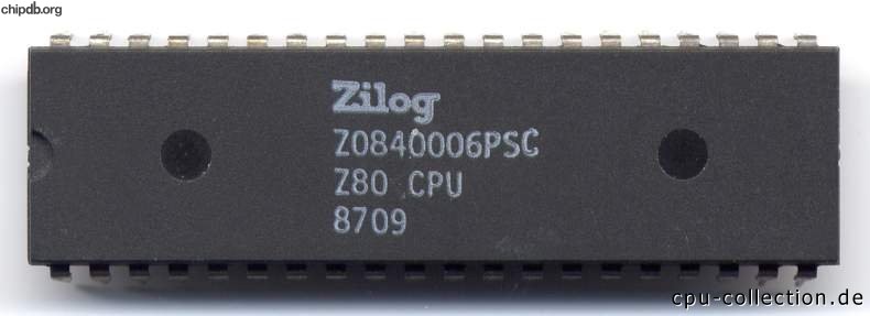 Zilog Z0840006PSC no logo