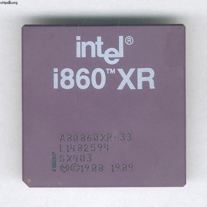 Intel i860 A80860XR-33 SX403