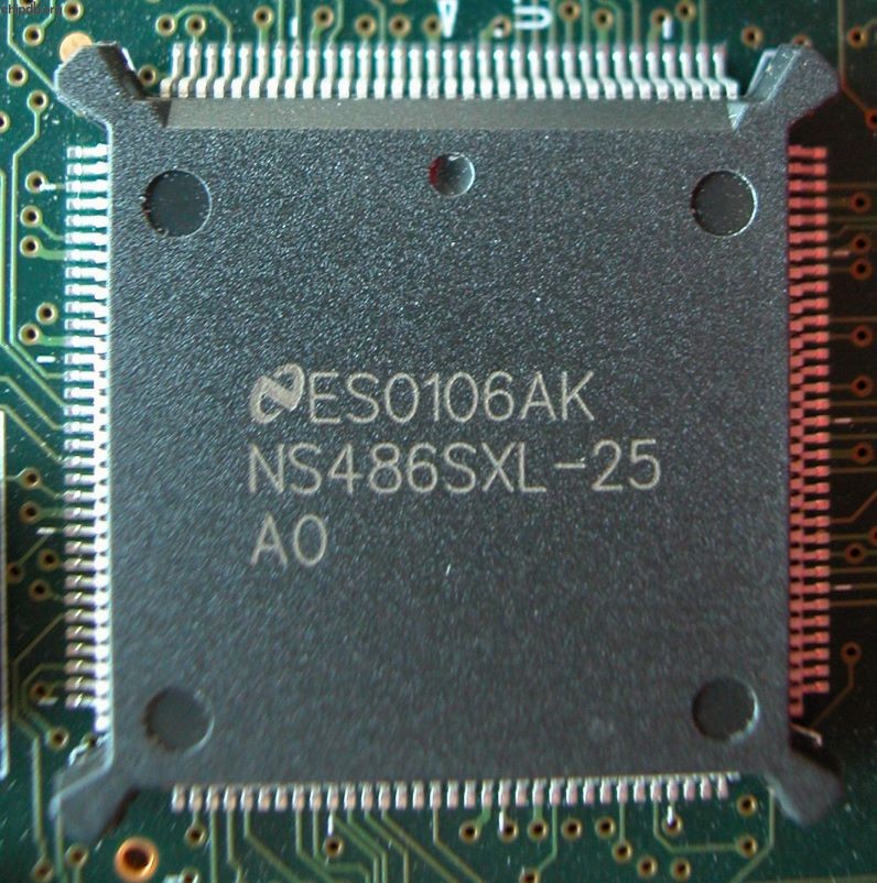 National Semiconductor NS486SXL-25