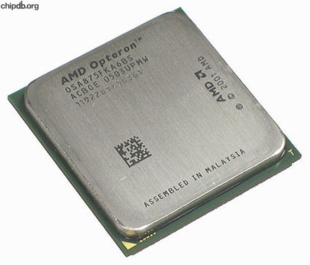 AMD Opteron 875 OSA875FKA6BS ACB0E