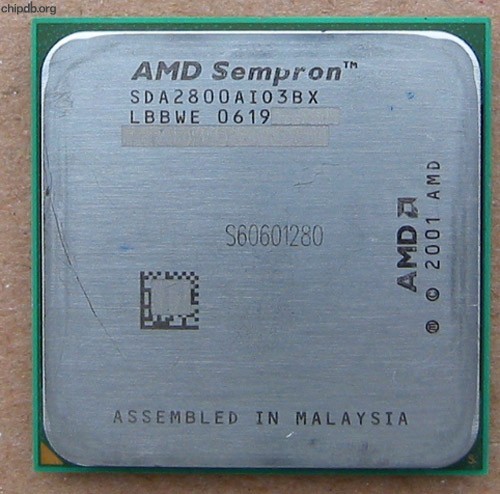 AMD Sempron 64 2800+ SDA2800AIO3BX LBBWE
