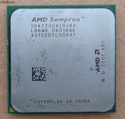 AMD Sempron 64 3300+ SDA3300AIO2BX LBBWE