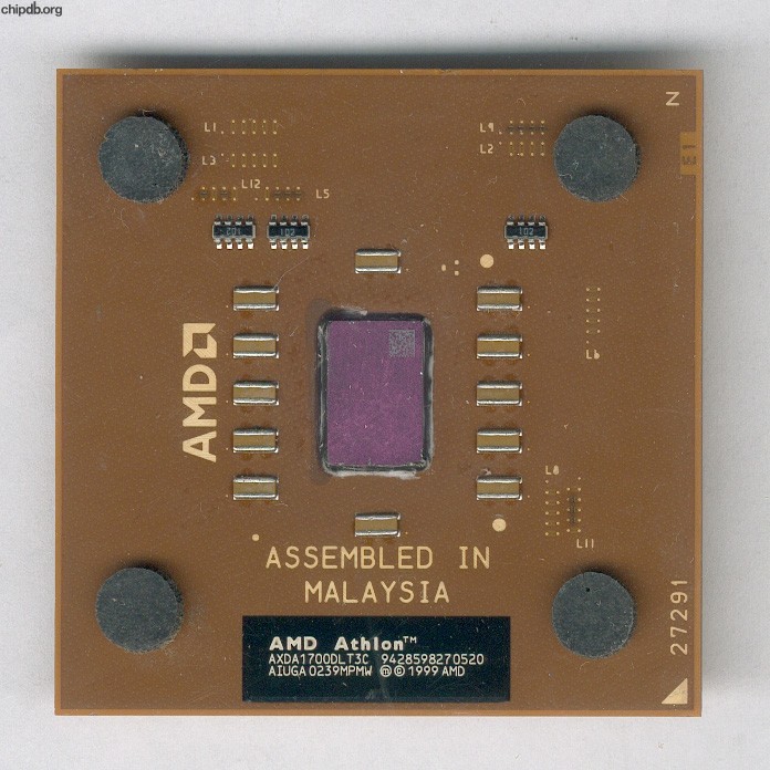 AMD Athlon XP AXDA1700DLT3C AIUGA brown