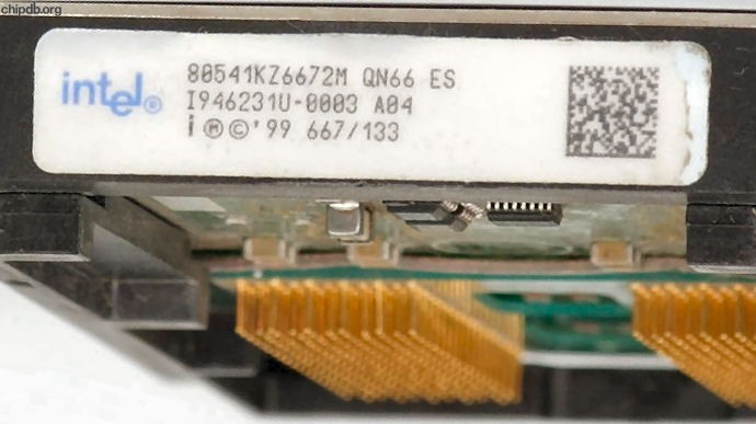 Intel Itanium 80541KZ6672M QN66 ES
