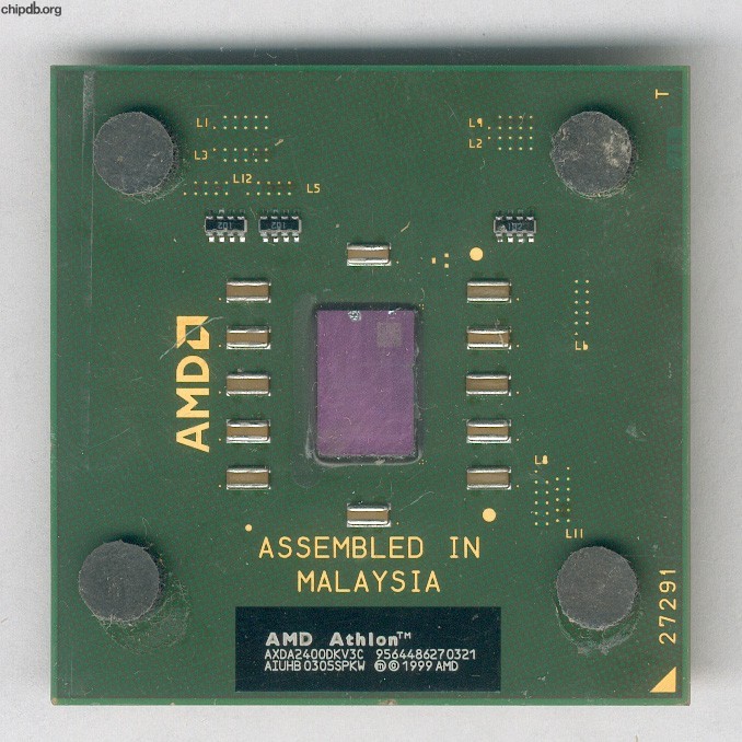 AMD Athlon XP AXDA2400DKV3C AIUHB green
