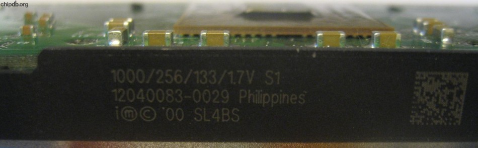 Intel Pentium III 1000G/256/133/1.7V SL4BS