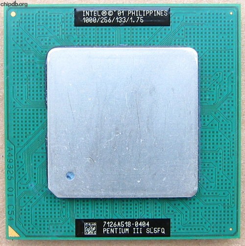 Intel Pentium III 1000/256/133/1.75 SL5FQ PHILIPPINES