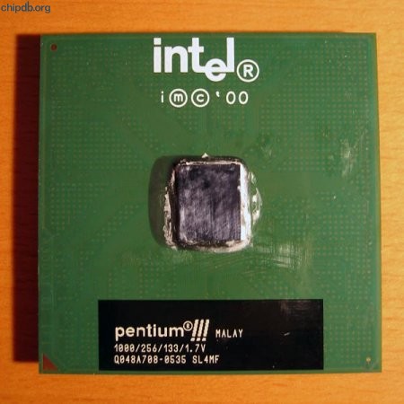 Intel Pentium III 1000/256/133/1.7V SL4MF