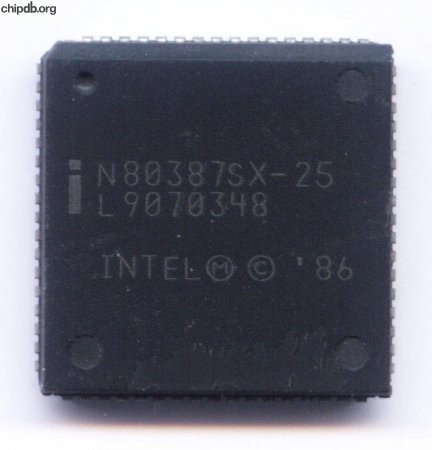 Intel N80387SX-25