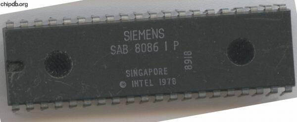 Siemens SAB8086 IP