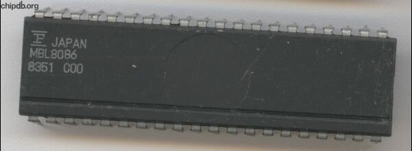 Fujitsu MBL8086 plastic