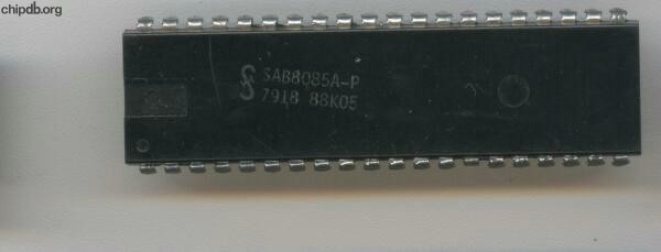 Siemens SAB8085A-P diff print
