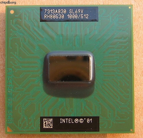 Intel Pentium III-M Mobile RH80530 1000512 SL69V