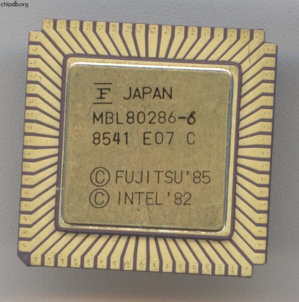 Fujitsu MBL80286-6