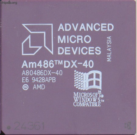 AMD A80486DX-40 rev E6