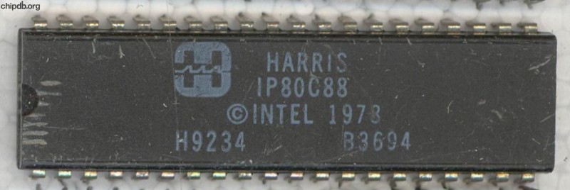 Harris IP80C88 diff print