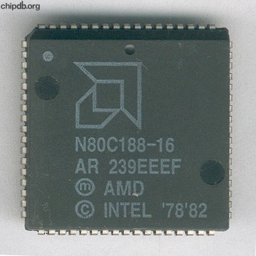 AMD N80C188-16 white print