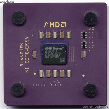 AMD Duron D650AUT1B AKCA