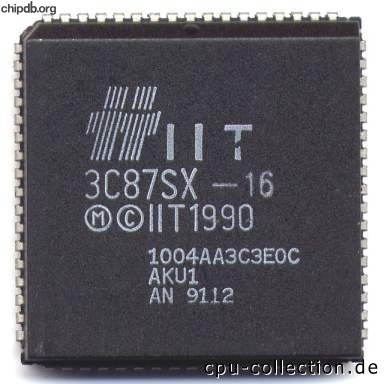 IIT 3C87SX-16
