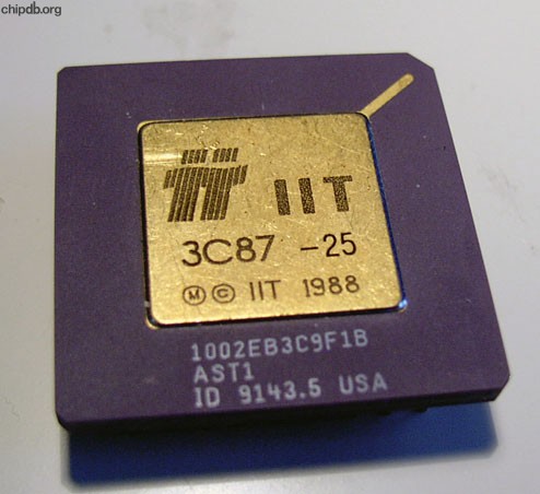 IIT 3C87-25 goldtop