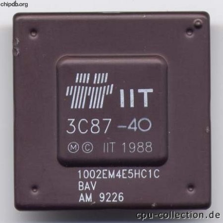 IIT 3C87-40 aluminium package