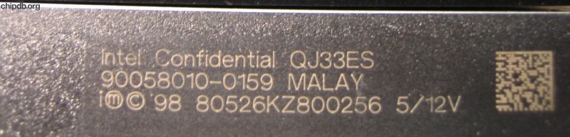 Intel Pentium III Xeon 80526KZ800256 QJ33ES