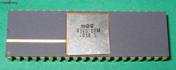 MOS 6510CBM ceramic