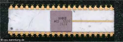 MOS MCS6502 diff package 2