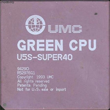 UMC U5S-SUPER40 diff font