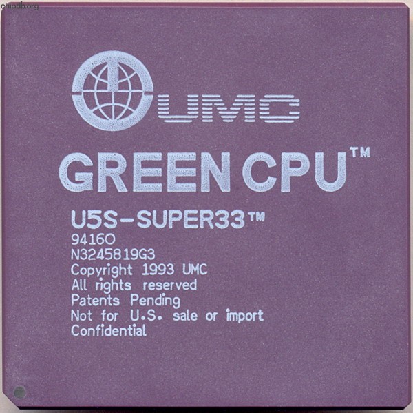 UMC U5S-SUPER33 CONFIDENTIAL ES