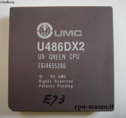 UMC U486DX2 U5 GREEN