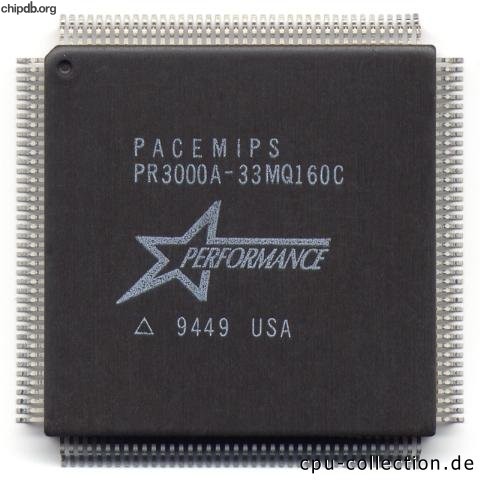 Performance Semiconductor PACEMIPS PR3000A-33MQ160C