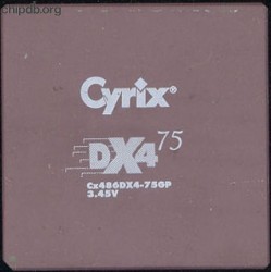 Cyrix Cx486DX4-75 3.45V