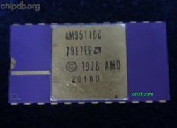 AMD AM9511DC diff print