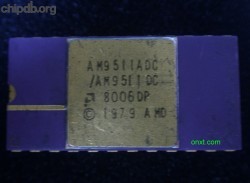 AMD AM9511ADC/AM9511DC diff print