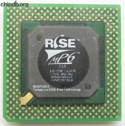 Rise mP6 333 2.5x95 MHz bus