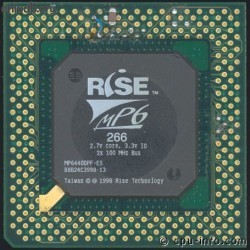 Rise mP6 266 2x100MHz ES
