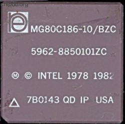 Intel MG80C186-10/BZC Rochester Electronics