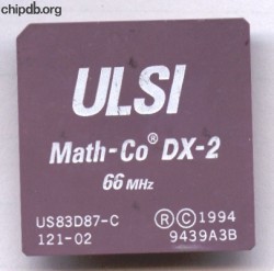 ULSI 387 DX2 66 MHz US83D87-C