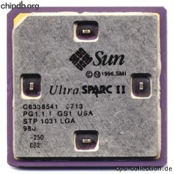 Sun UltraSPARC II STP1031 250MHz no mounting screws
