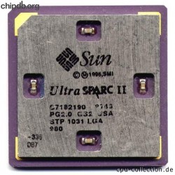 Sun UltraSPARC II STP1031 336MHz