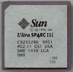 Sun UltraSPARC IIi SME 1430 360MHz