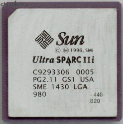 Sun UltraSPARC IIi SME 1430 440MHz