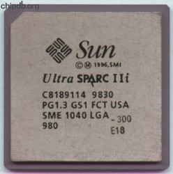 Sun UltraSPARC IIi SME 1040 300MHz
