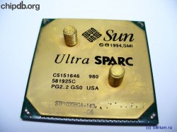 Sun UltraSparc STP1030BGA-143 Diff Print